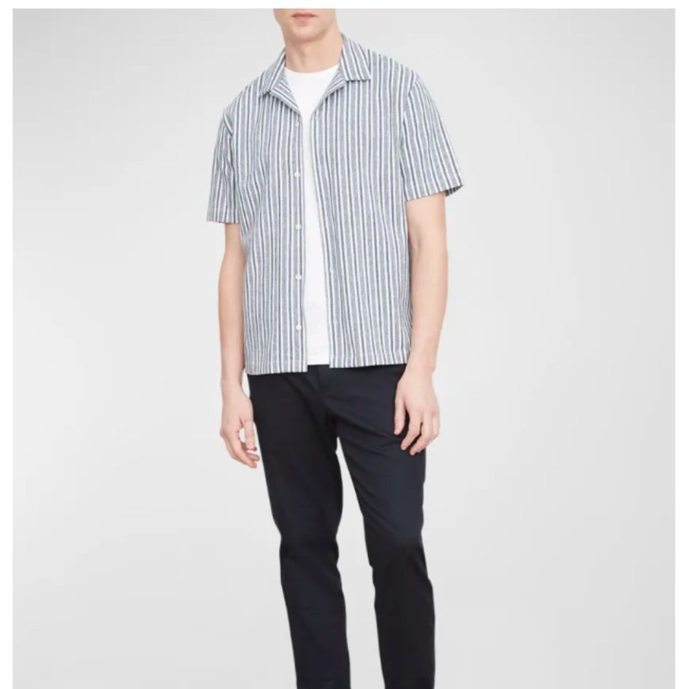 Vince Cabana Stripe Button Down